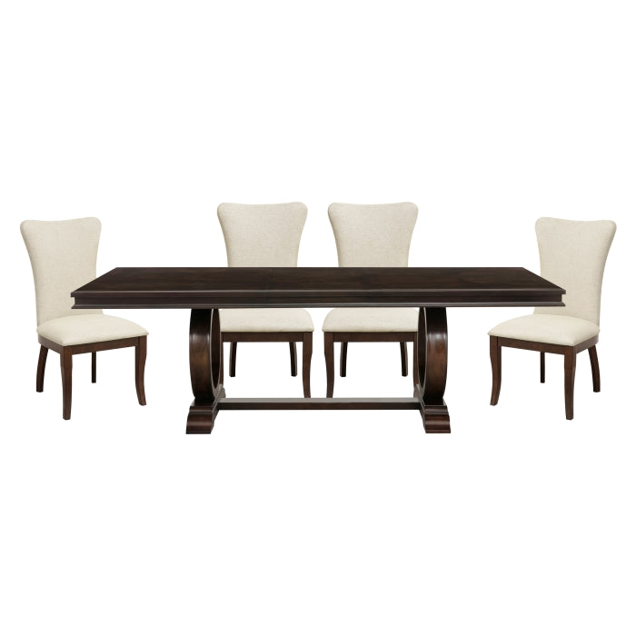 Oratorio Vanilla/Cherry 5pc Dining Set