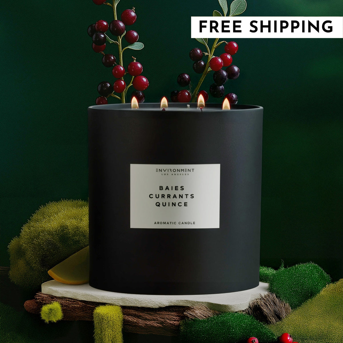 55oz Baies | Currants | Quince Candle (Inspired by Baies®) - Ornate Home