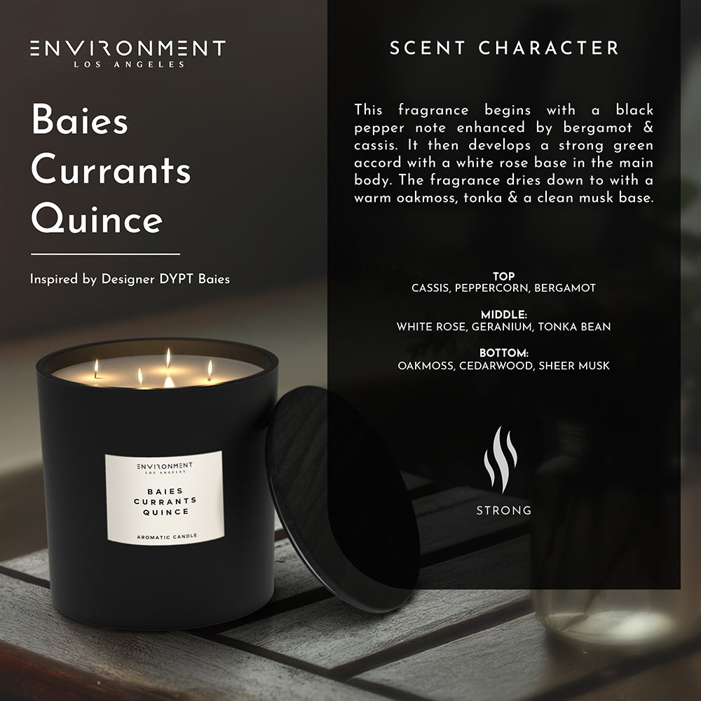 55oz Baies | Currants | Quince Candle (Inspired by Baies®) - Ornate Home