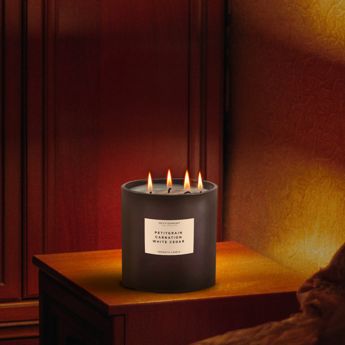 55oz Petitgrain | Carnation | White Cedar Candle (Inspired by YSL L'Homme®) - Ornate Home