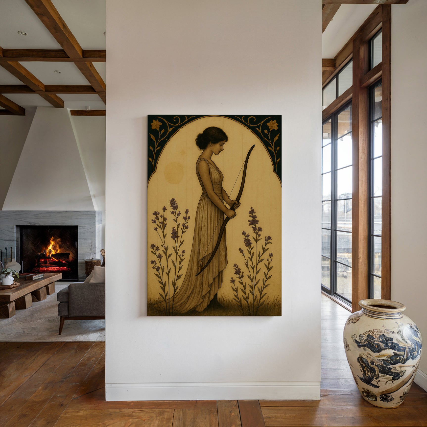 Archer Maiden in Lavender