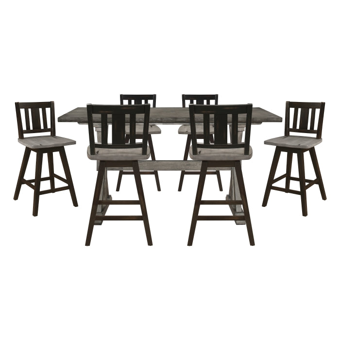 Amsonia Gray 7pc Dining Set