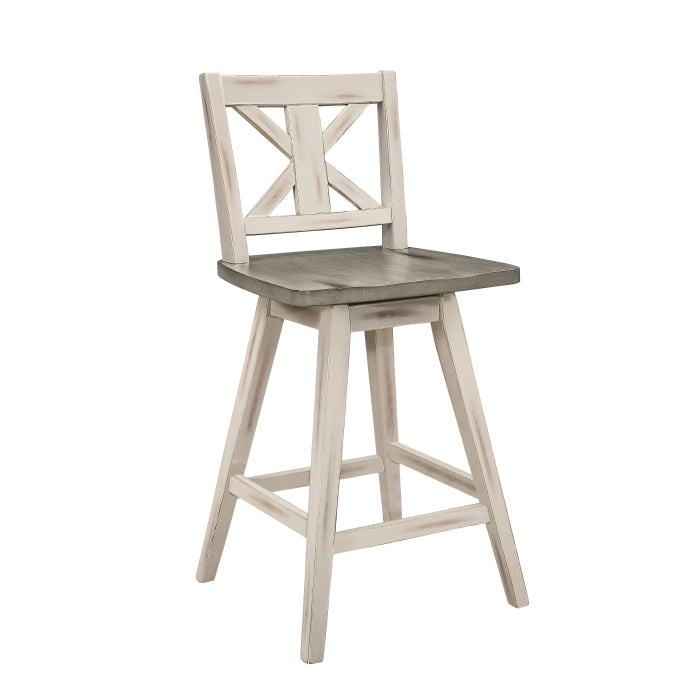 Amsonia Silver 7pc Dining Set