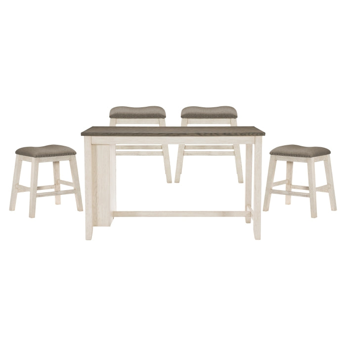 Timbre Beige 5pc Dining Set