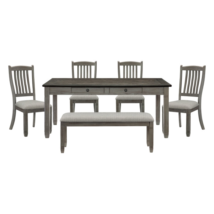 Granby Gray 6pc Dining Set