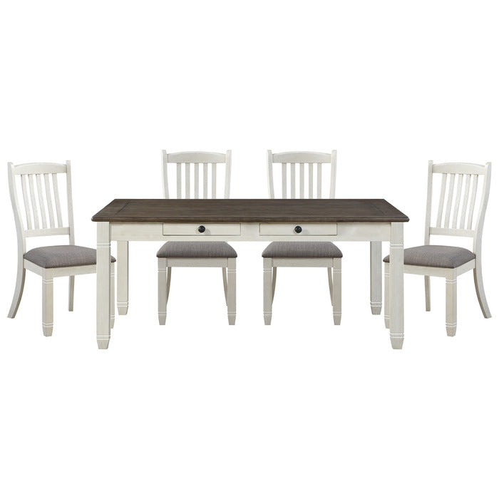 Granby Silver 5pc Dining Set