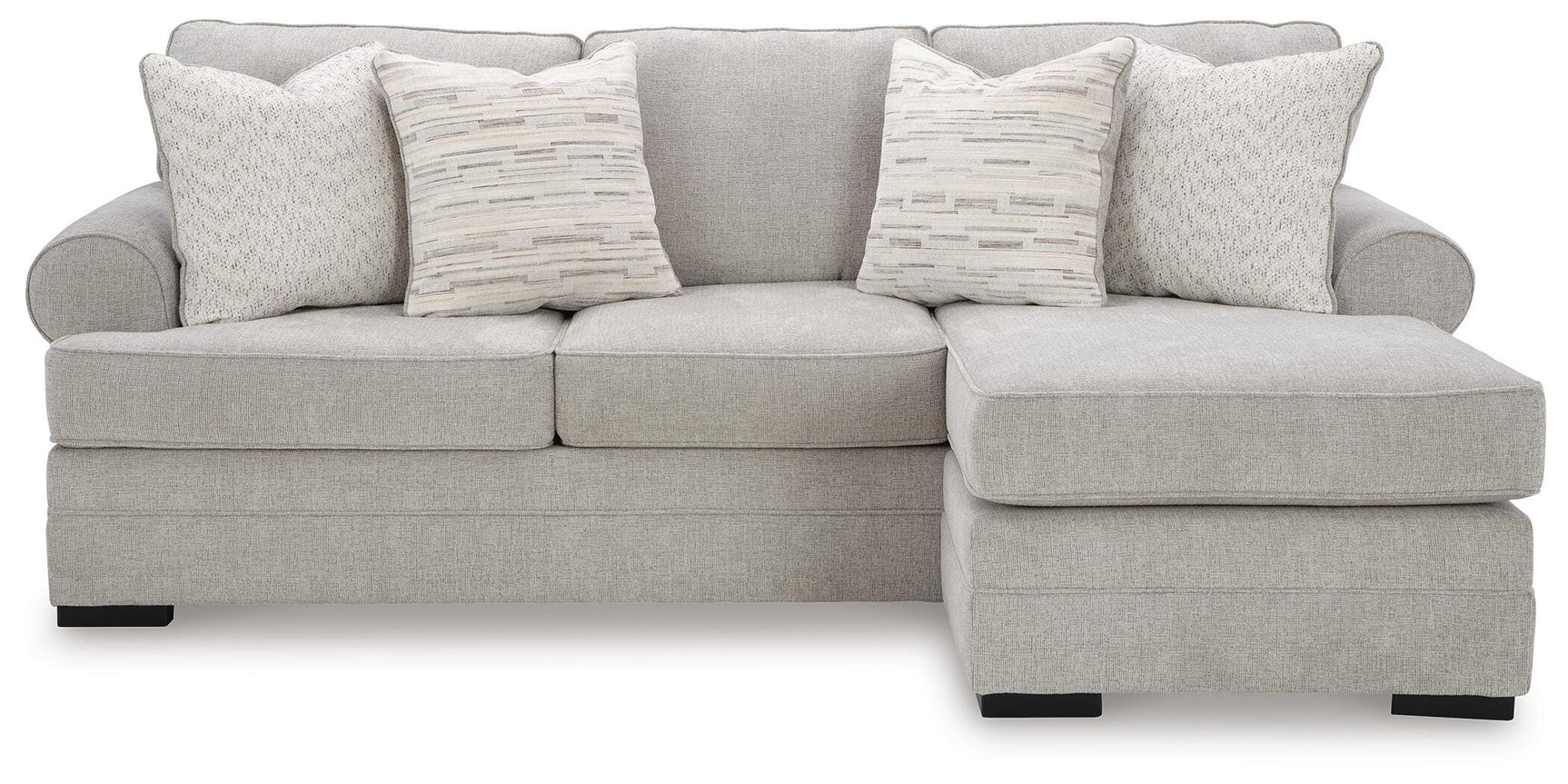 Eastonbridge Shadow Sofa Chaise and Ottoman