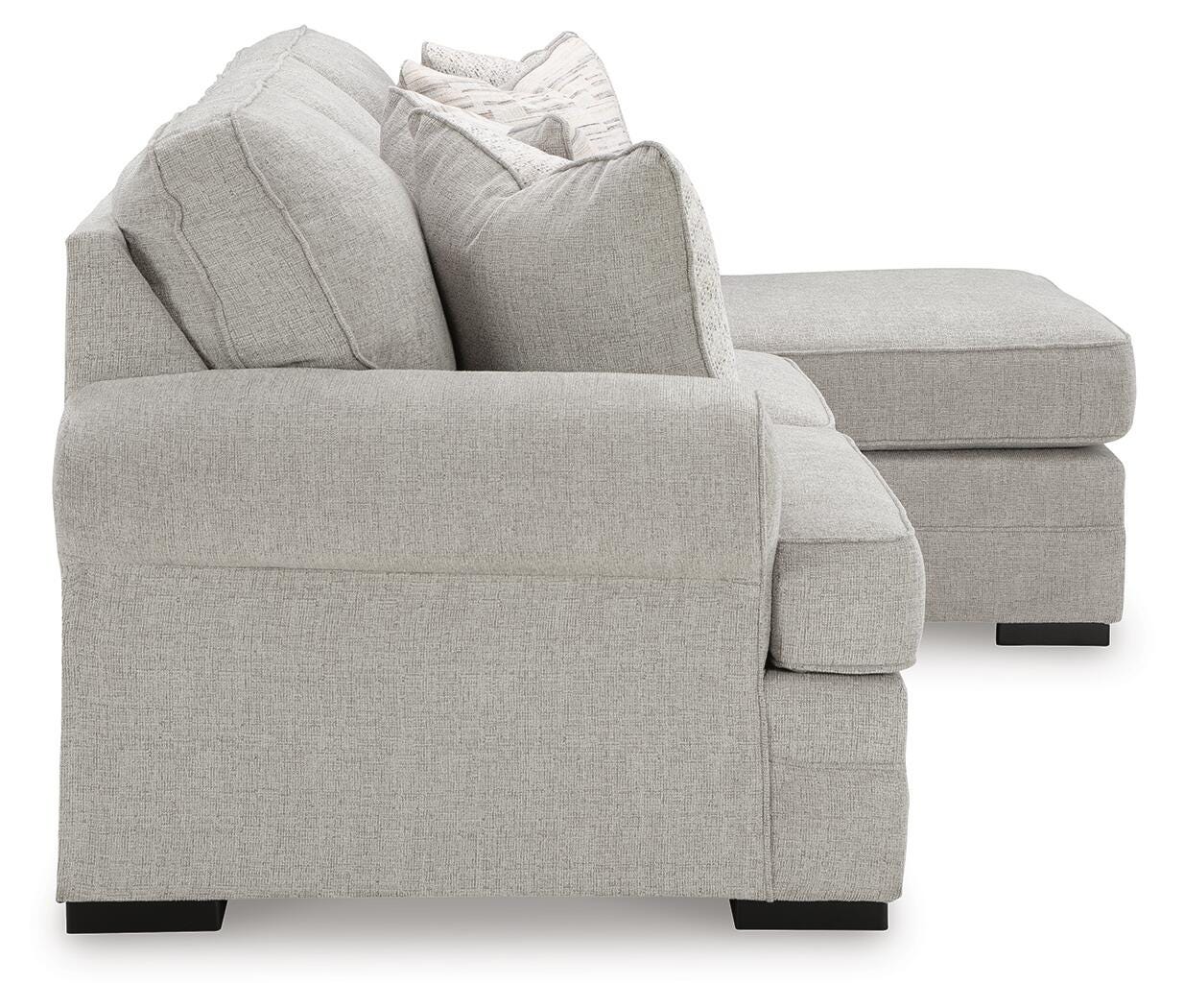 Eastonbridge Shadow Sofa Chaise and Ottoman