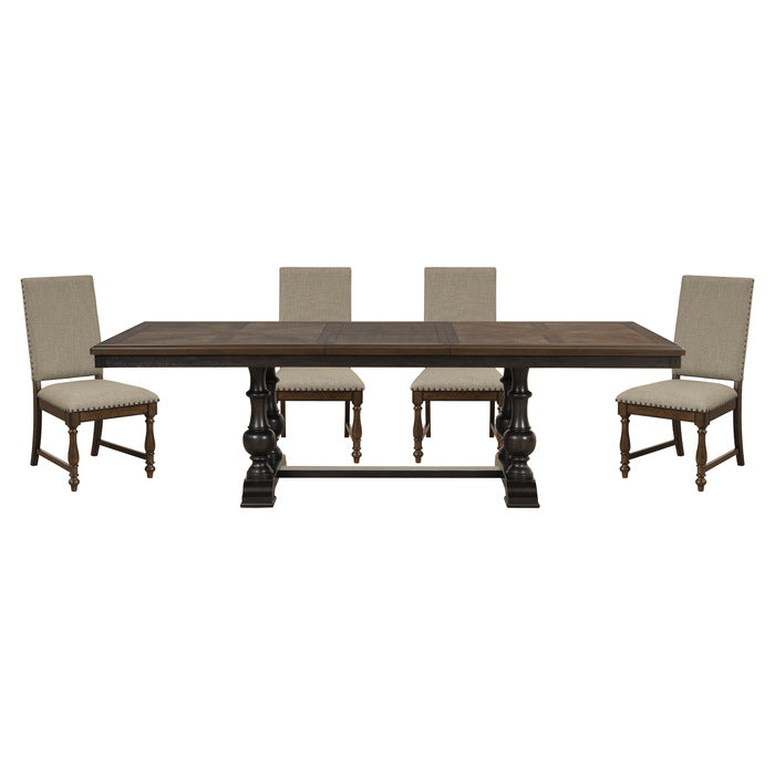 Stonington Gray 5pc Dining Set