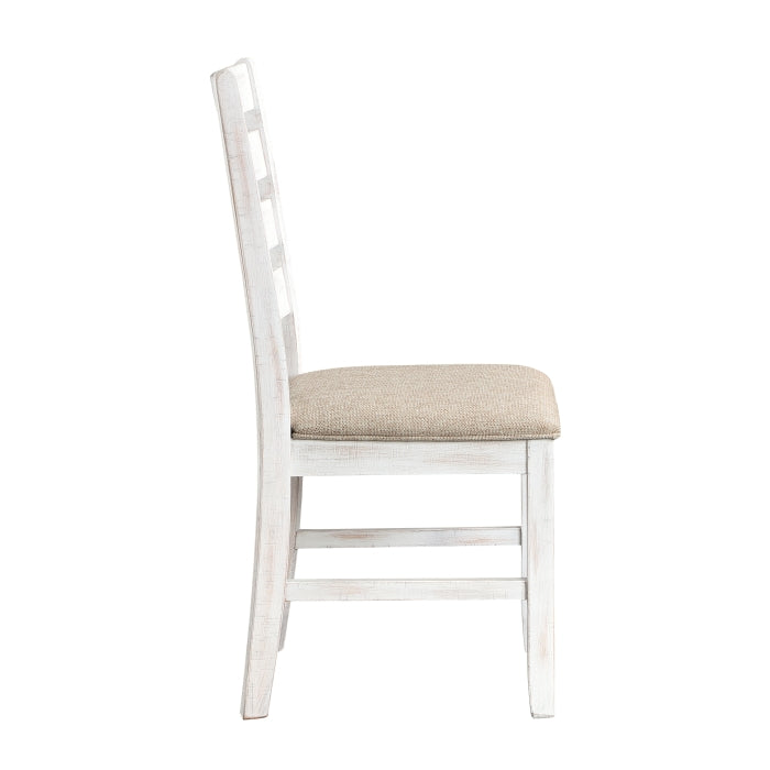 Blair Farm White 7-Piece Pack Dinette Set