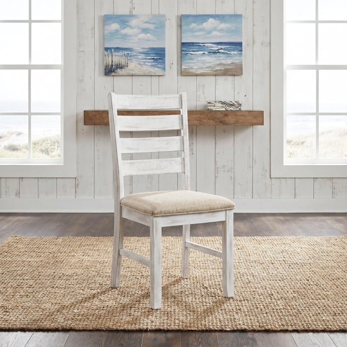 Blair Farm White 7-Piece Pack Dinette Set
