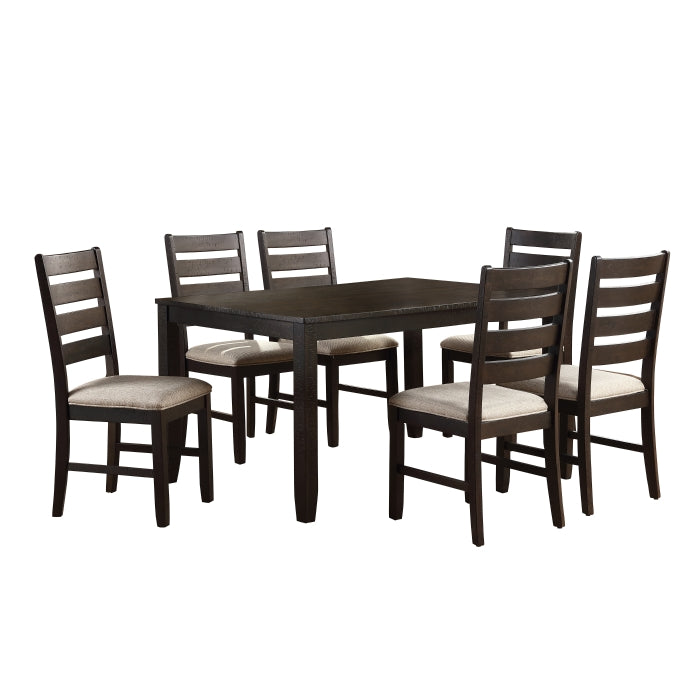 Blair Farm Brown 7-Piece Pack Dinette Set