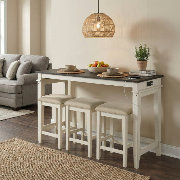 Beacon Beige 4-Piece Pack Counter Height Set