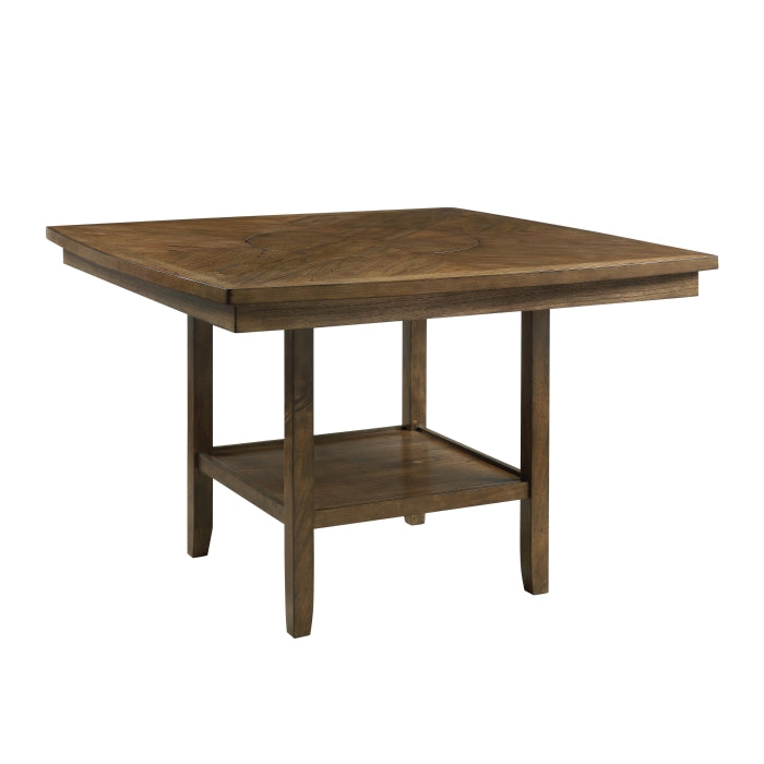 Balin Brown 7pc Dining Set