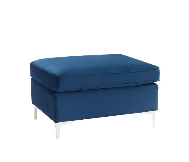 Jaszira Blue Modular Ottoman
