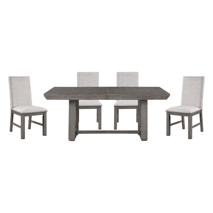 Gresham Silver 5pc Dining Set