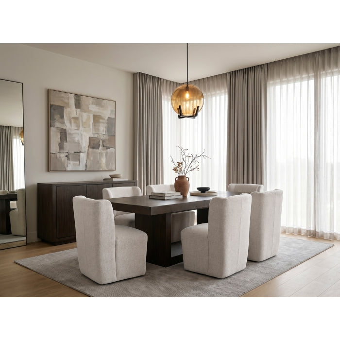 Kubo Beige Dining Chair