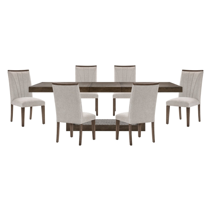 Brookings Gray 7pc Dining Set