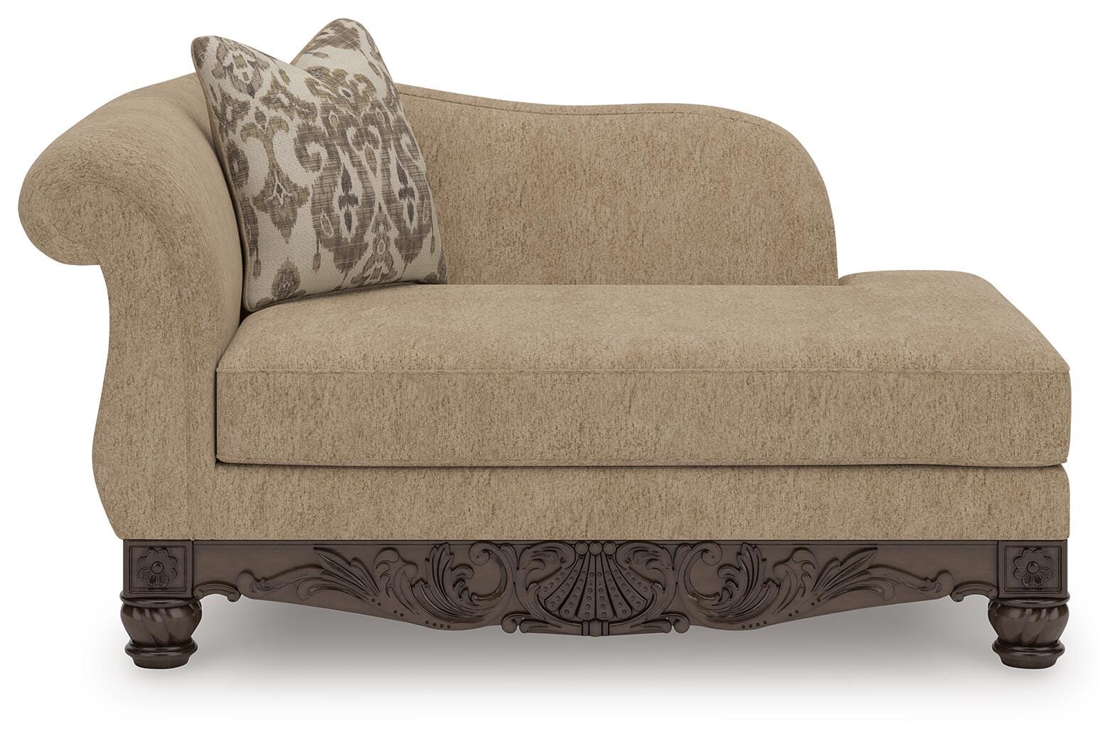 Stanmore Golden Right-Arm Facing Corner Chaise