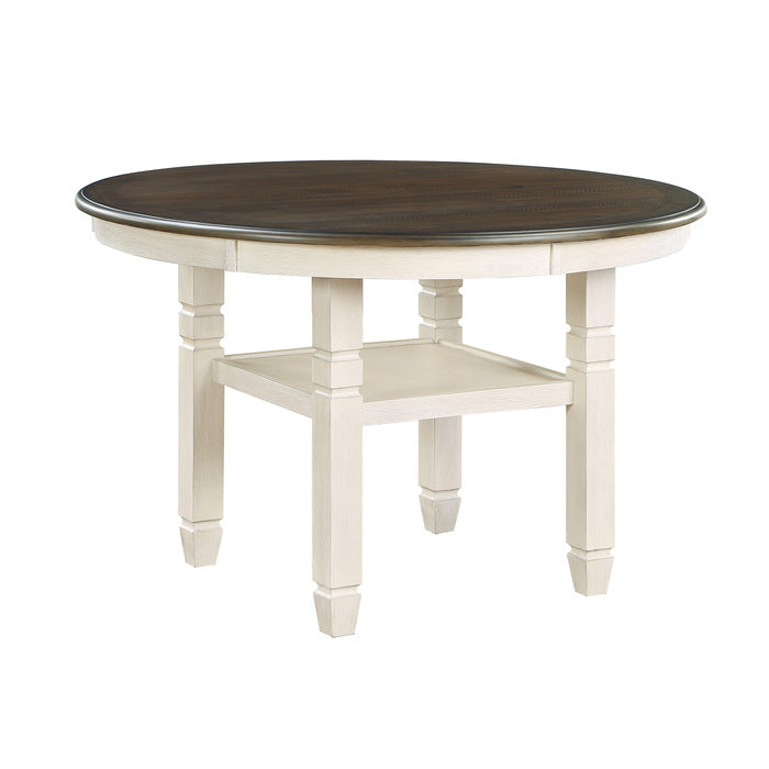 Asher Beige 5pc Dining Set