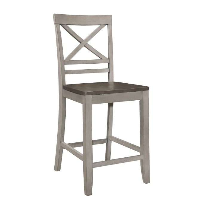 Brightleaf Silver 7pc Dining Set