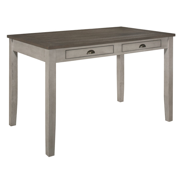 Brightleaf Silver 7pc Dining Set