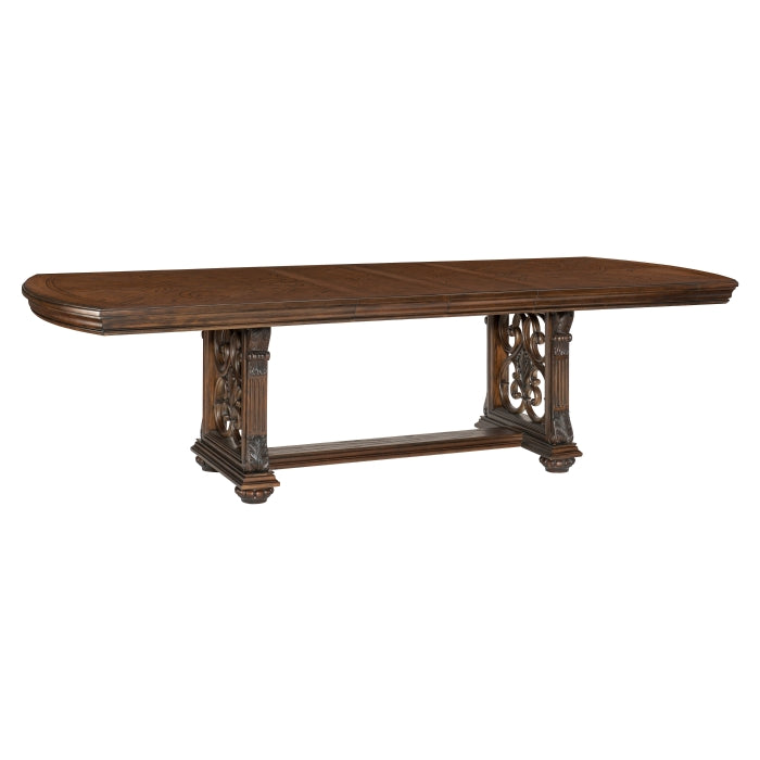 Bergen Brown 7pc Dining Set
