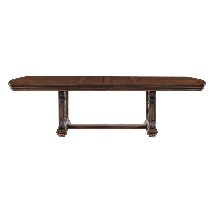 Bergen Brown 7pc Dining Set