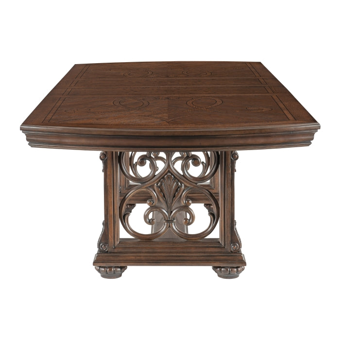 Bergen Brown 7pc Dining Set