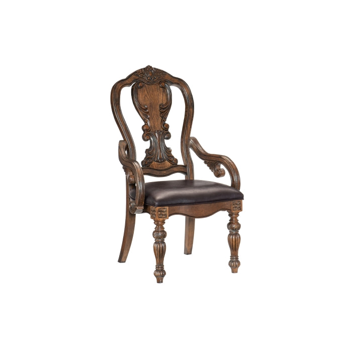 Bergen Brown 7pc Dining Set
