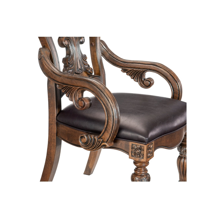 Bergen Brown 7pc Dining Set