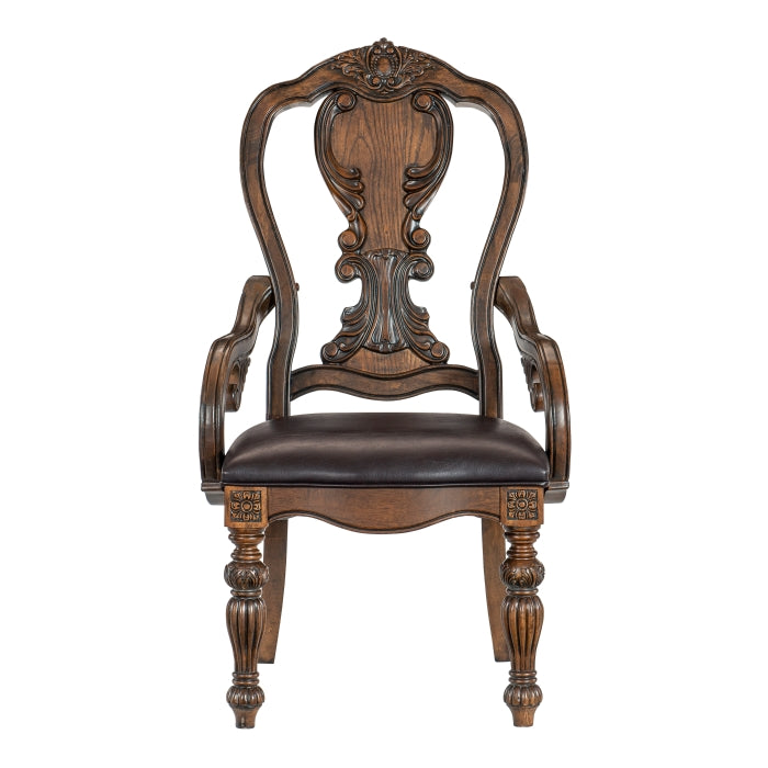 Bergen Brown 7pc Dining Set