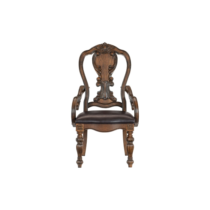 Bergen Brown 7pc Dining Set