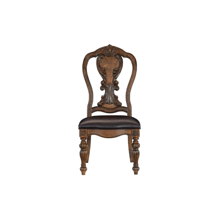 Bergen Brown 7pc Dining Set
