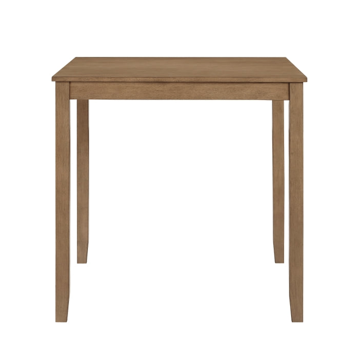 Crossbuck Tan 5-Piece Pack Counter Height Set