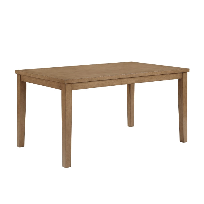 Crossbuck Tan 7-Piece Pack Dinette Set