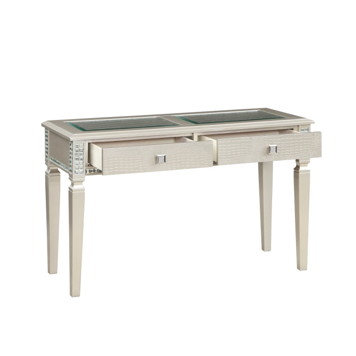 Juliette Silver Sofa Table