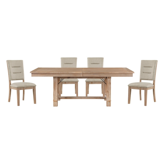 Aberdeen Tan 5pc Dining Set