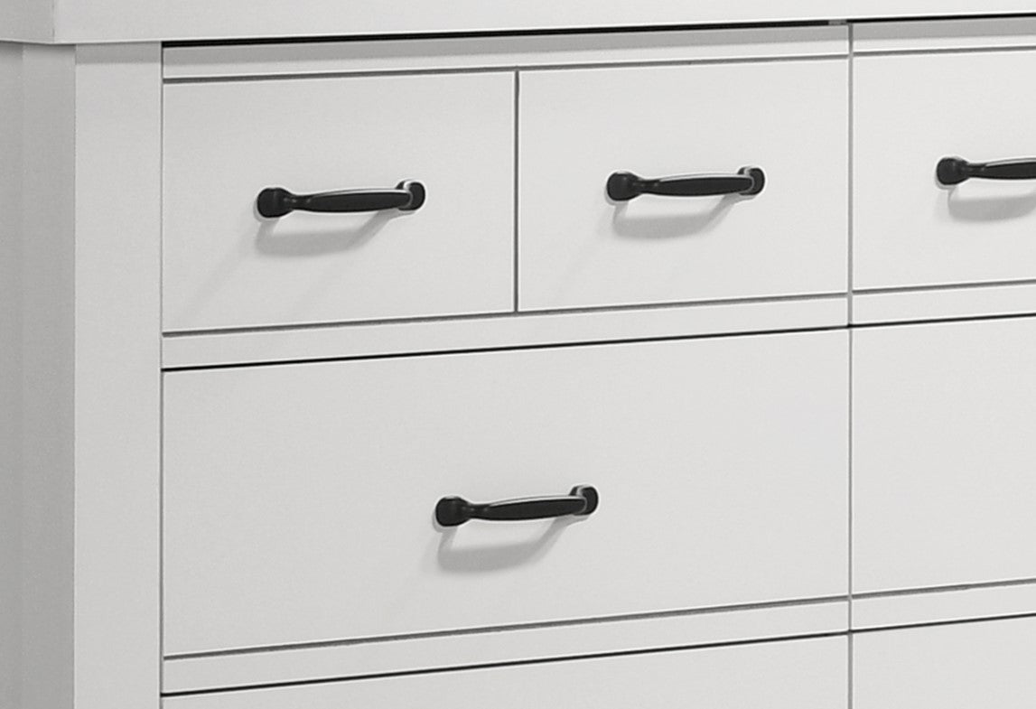 Cassini White 3-Piece Bedroom Set