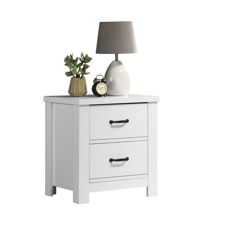 Cassini White 3-Piece Bedroom Set