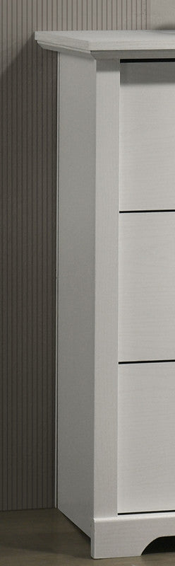Elara White 57"W 6-Drawer Dresser