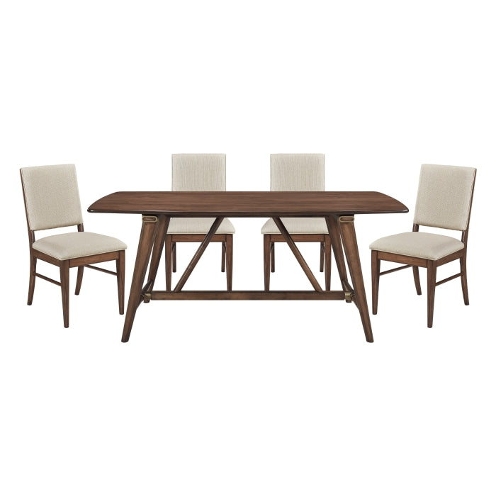 Monroe Tan 5pc Dining Set