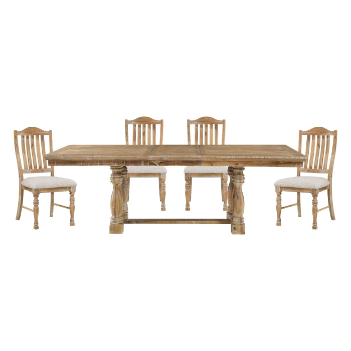 Weatherford Tan 5pc Dining Set