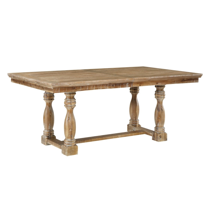 Weatherford Tan 7pc Dining Set