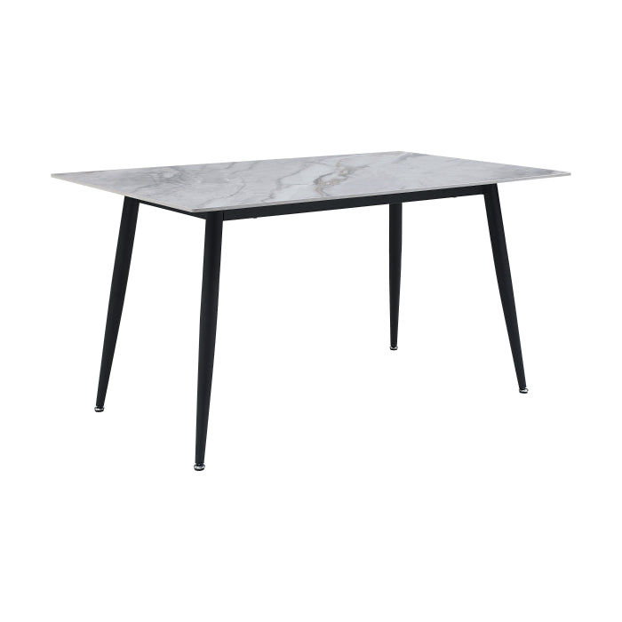 Salerno Gray 5pc Dining Set