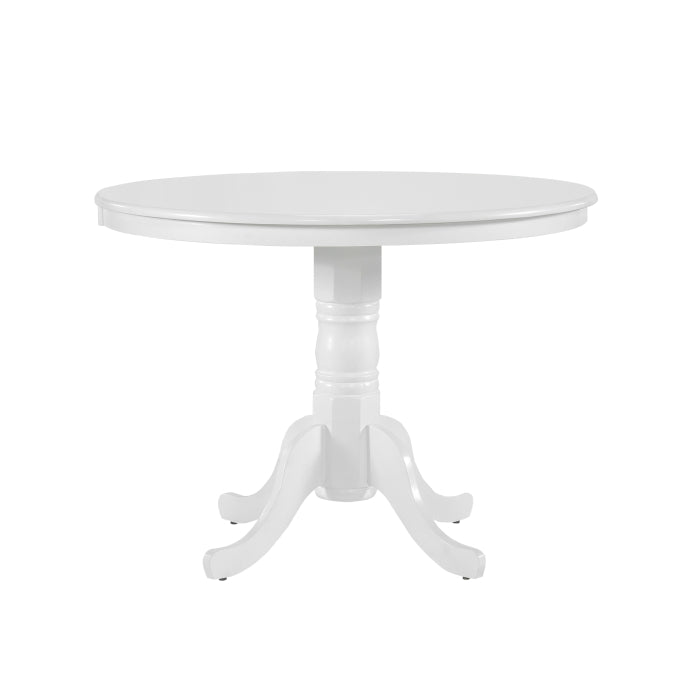Shelby White 5pc Dining Set