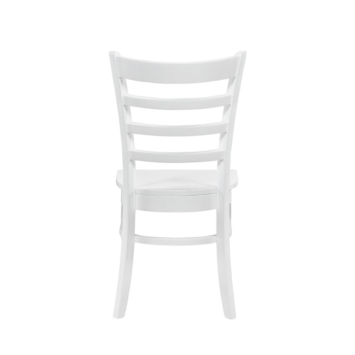 Shelby White 5pc Dining Set
