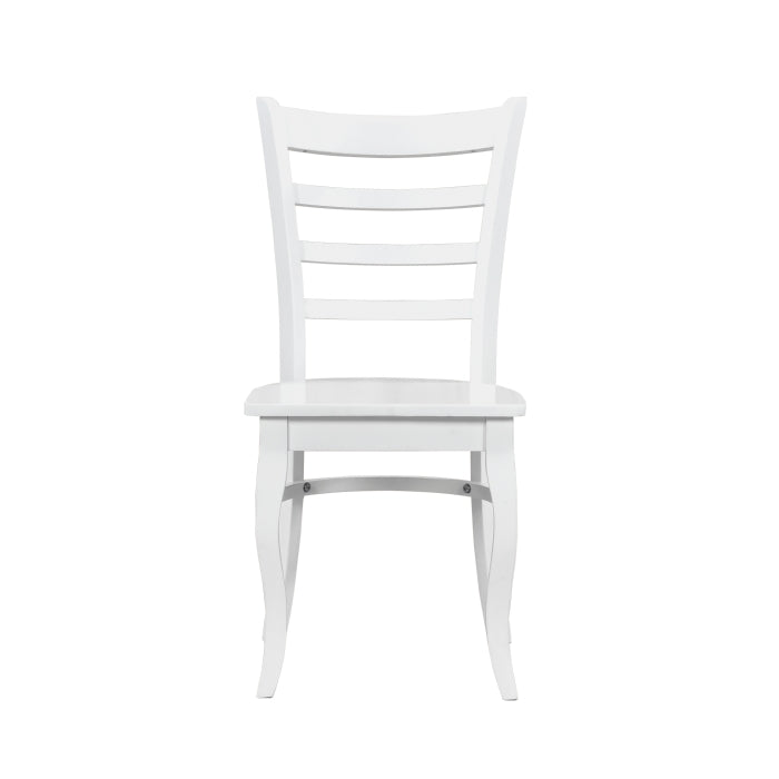 Shelby White 5pc Dining Set