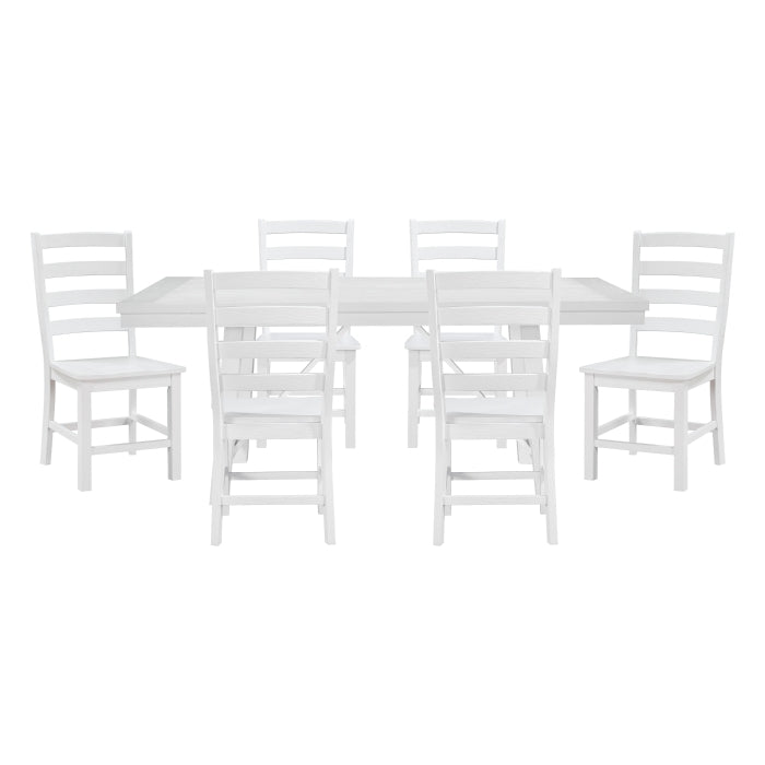 Redmond White 7pc Dining Set