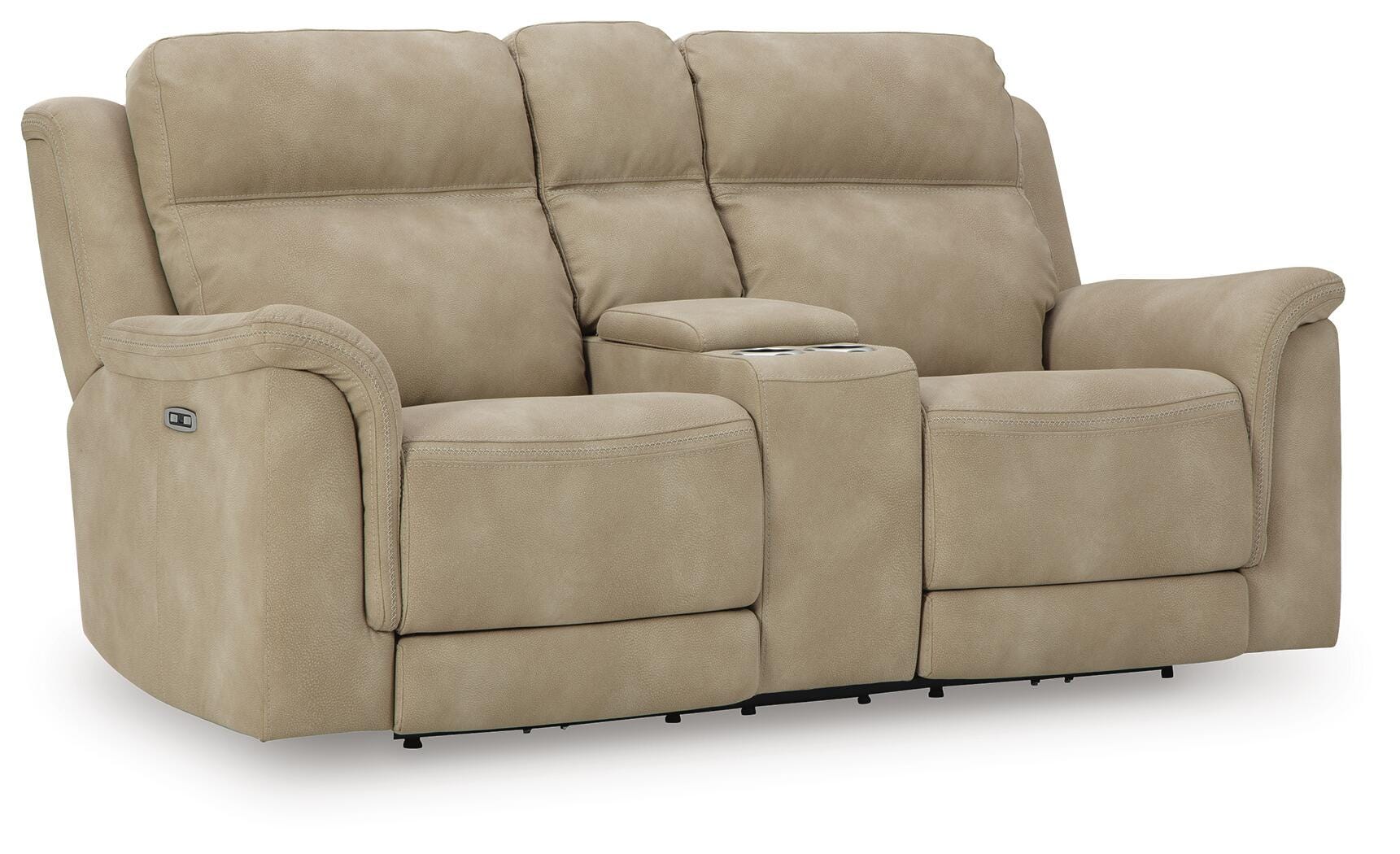 Next-Gen Durapella Sand Power Reclining Loveseat and Power Recliner (Online Special Price)